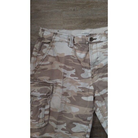 CHINOS Authentiques Cargo Shorts Army Camo Baggy Mens 40 Heavy Made Hike - Picture 4 of 9